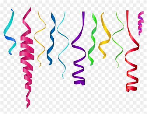 Find images in png and svg with transparent background. Streamers clipart ribbon, Streamers ribbon Transparent ...