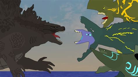 Godzilla Vs Pacific Rim Kaijus EPIC BATTLE Monsterverse Vs Pacific