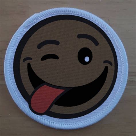 Badge De Patch Smiley Emoji Etsy France
