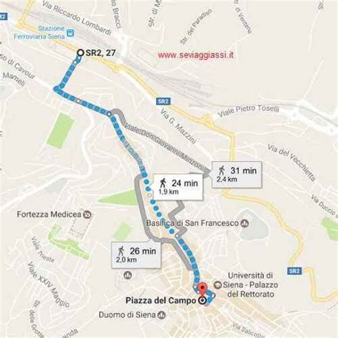 Come Raggiungere Piazza Del Campo Dalla Stazione Ferroviaria Di Siena