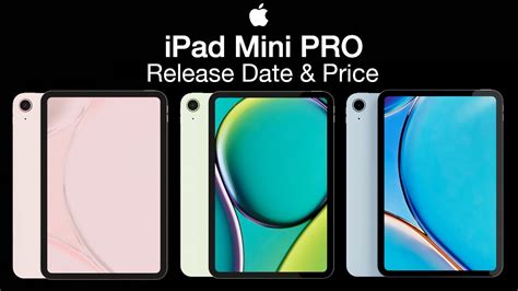 Ipad Mini Pro Release Date And Price Two New Models Youtube