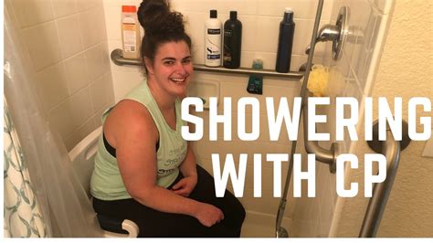 Living With Cerebral Palsy A Shower Chair Is A Must Youtube