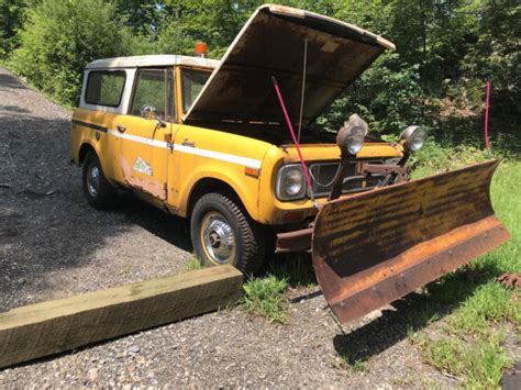 1971 International Harvester Ih Scout 800b Sno Star For Sale Photos