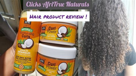 hair product review clicks afri true naturals watch in 1080p sa youtuber youtube