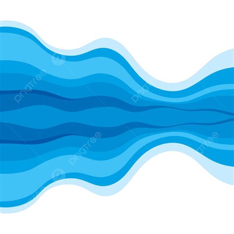 Abstract Water Wave Design Background Color Waves Element Vector Color