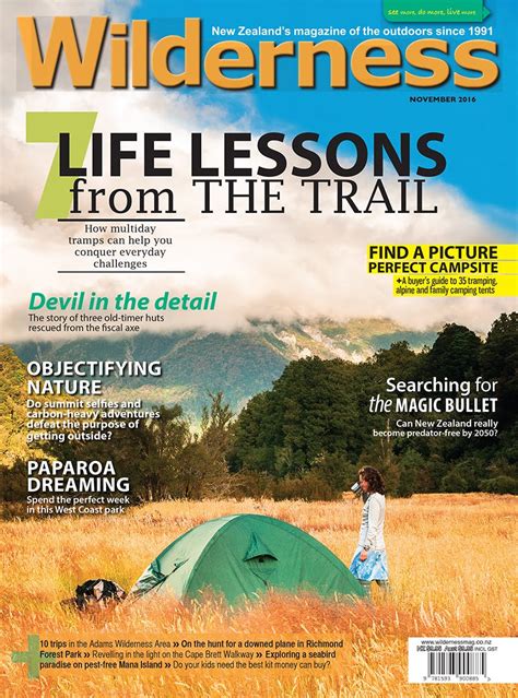 November 2016 Wilderness Magazine