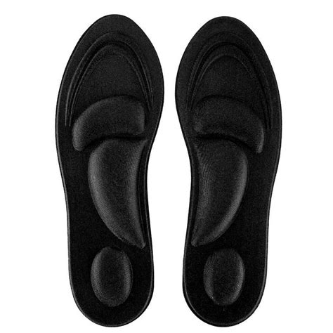 Massage Insoles Flat Feet Arch Support Memory Foam Men Insole Shoe Pad Moisture Wicking Anti