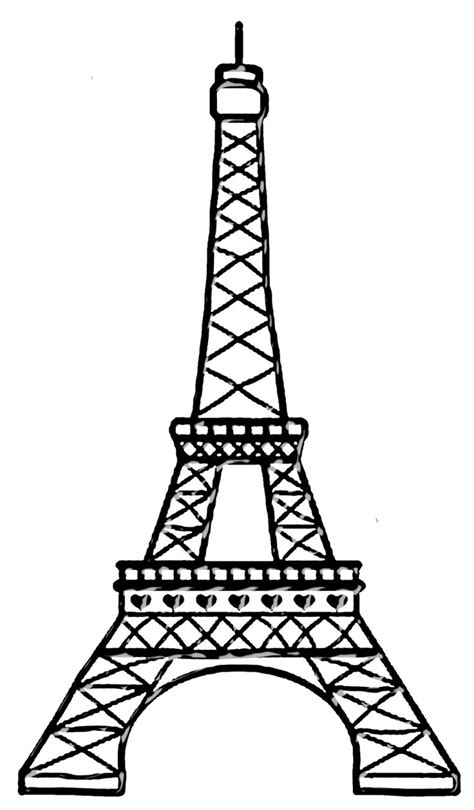 Tensi N M Quina De Coser Acumular Dibujo Torre Eiffel A Lapiz Musgo Ma Ana Pompeya
