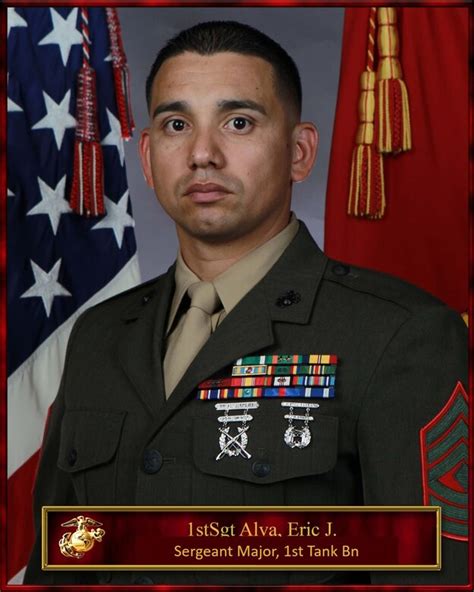 1stsgt Alva Eric J 1st Marine Division Leaders