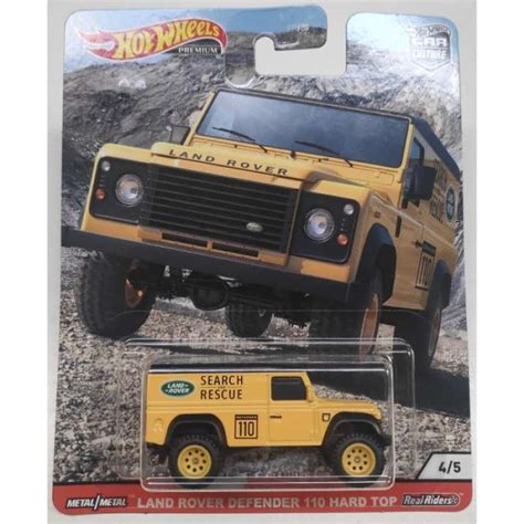 Promo Hotwheels Land Rover Defender Hard Top Wild Terrain Diskon