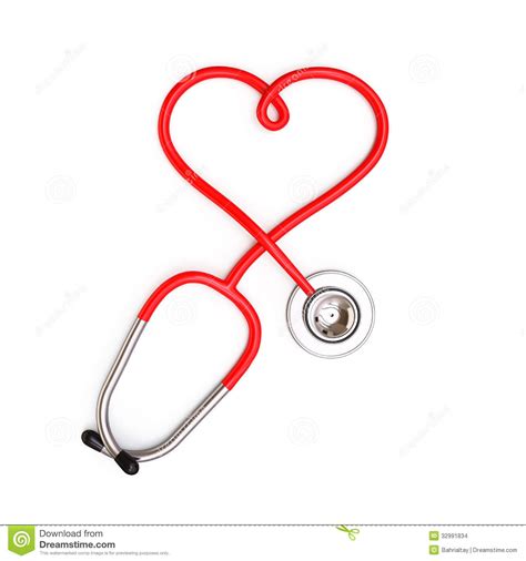 Nurse Heart Stethoscope Clip Art Cliparts