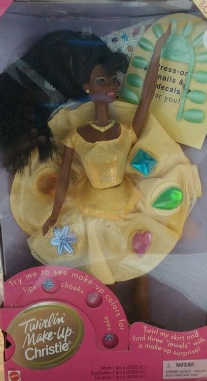19971998 Barbie Twirlin Make Up Christie Toy Sisters