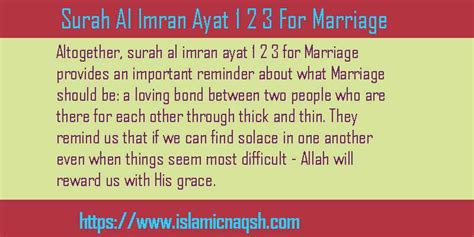 Surah Al Imran For Love Marriage No 1 Powerful Solutions Islamic Naqsh