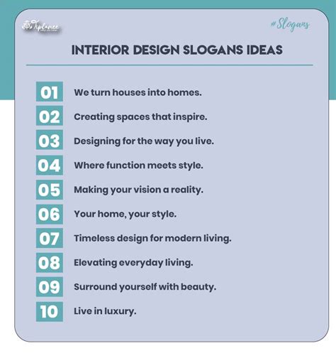 Interior Design Slogans Examples Home Interior Design