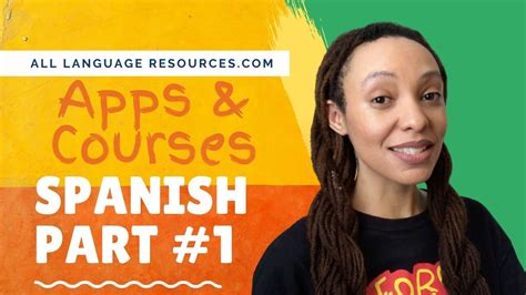 Top Apps And Courses For Learning Spanish Part One All Language