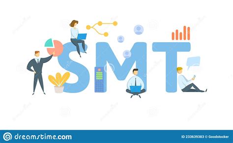 Smt Senior Management Team Concept With Keyword People And Icons