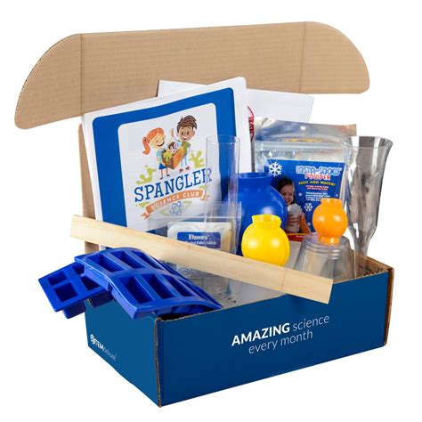 Spangler Science Club Monthly Stem Subscription Deluxe Shop T Clubs
