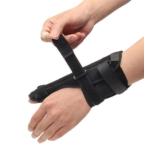 Adjustable Elastic Thumb Wrist Spica Splint Support Fracture Sprain