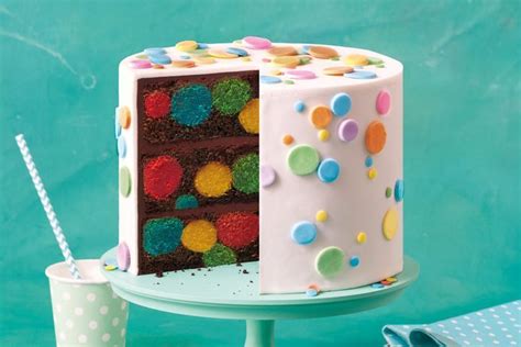 Jen's cakes offer all special occasion cakes including: Polka dot devil's food cake