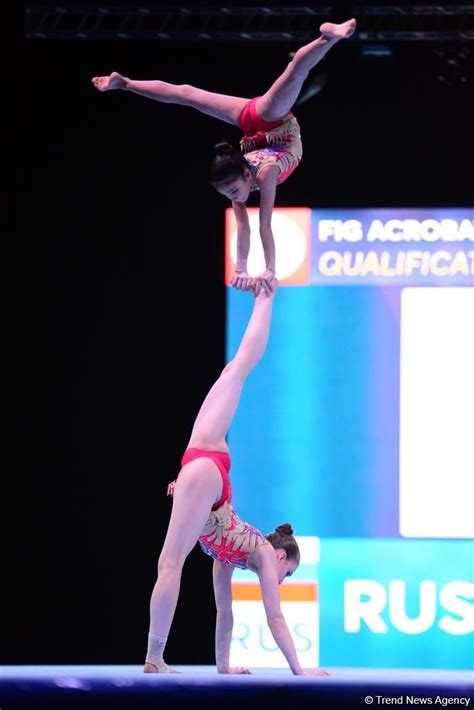 Best Moments From Day Of Fig Acrobatic Gymnastics World Cup Photo