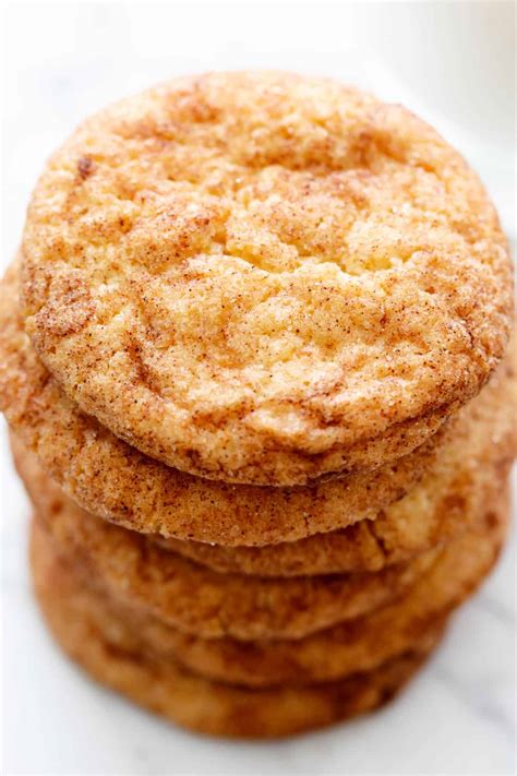 Soft Snickerdoodle Cookie Recipe Cafe Delites