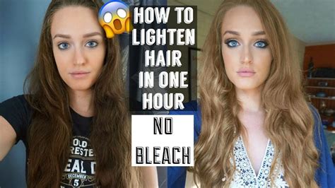 How To Lighten Hair Drastically With No Bleach Cheap