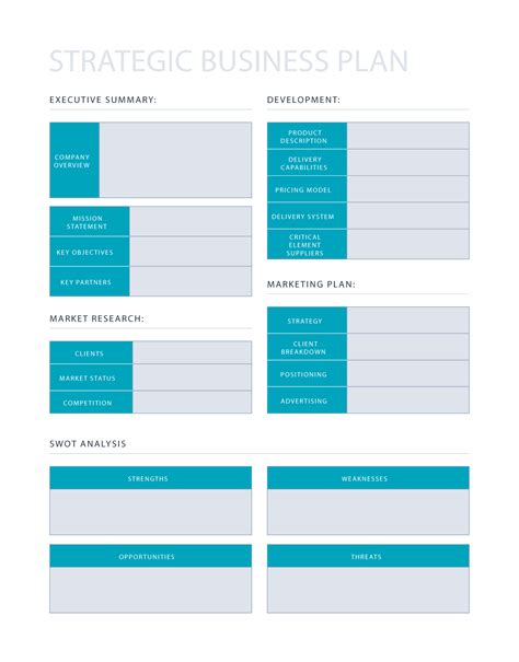 7 Free Business Plans Templates And Examples Hubspot