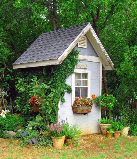 Adorable Potting Shed A Little Jewel In Bluff Dale Tx Gardenshedkits
