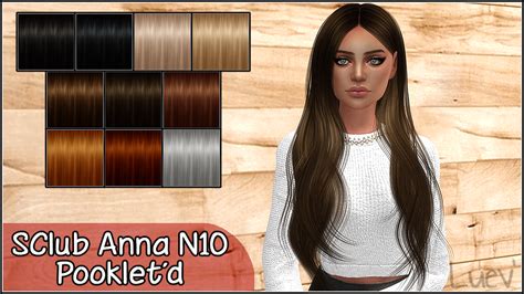 My Sims 4 Blog Pookletd Hair Retextures By Mertiuza