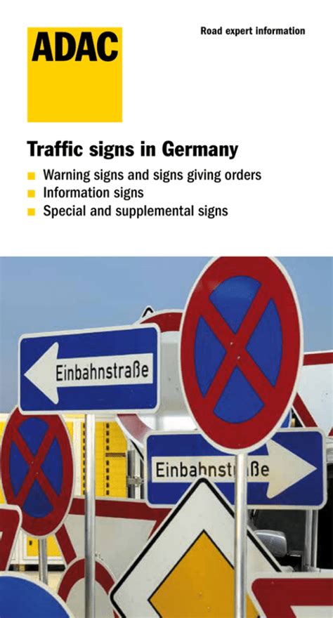 Traffic Signs In Germany