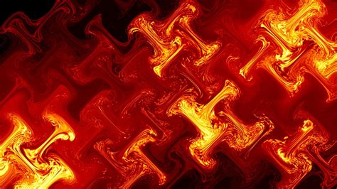 Abstract Fire Glass Red Wallpaper Hd Cool Images Amazing