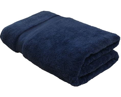 Cotton And Calm Exquisitely Plush And Soft Extra Large Bath Towel Navy