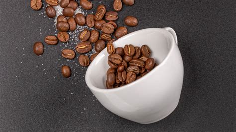 Download Wallpaper 3840x2160 Coffee Cup Coffee Beans Sugar 4k Uhd 16