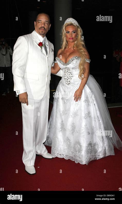Ice T E La Moglie Coco Ice T E Coco Decimo Anniversario Matrimonio Voti Rinnovo Cerimonia Al W
