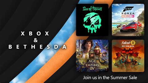 Xbox Game Studios Xbox And Bethesda In The Summer Sale Steam News