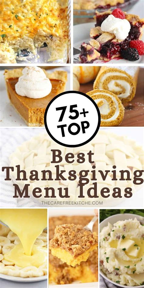 Best Thanksgiving Recipes The Carefree Kitchen