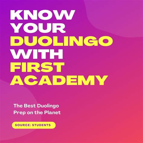 Duolingo English Test First Academy