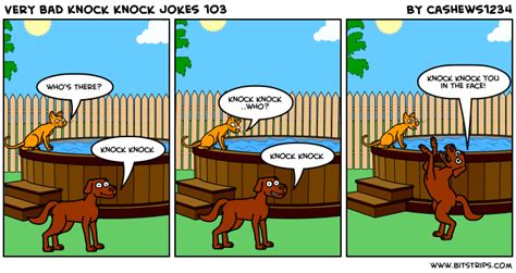 Very Bad Knock Knock Jokes 103 Bitstrips