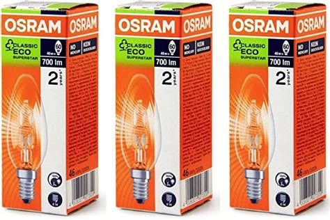 Er Packung Osram Classic Eco Superstar Leuchtmittel W W