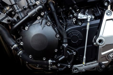 Premium Photo Closeup Motorcycle Engine