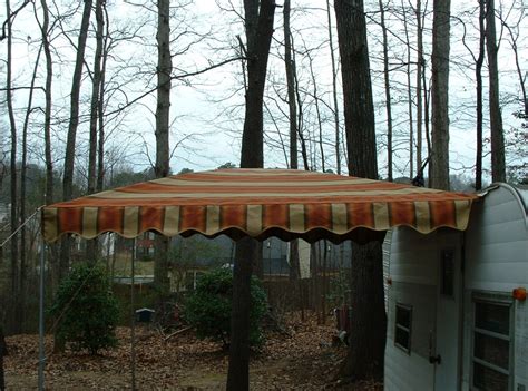 Vintage Awnings Setting Up An Arched Awning 8 X 8