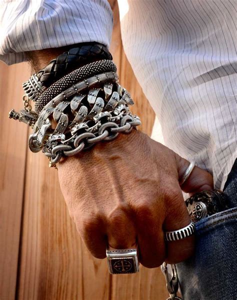 Arm Party Jewelry Bracelets Rings Mens Costume Jewelry Rings
