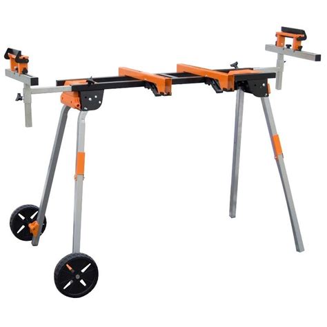 Portamate Pm 5000 Folding Mitersaw Stand With Wheels Saw Stand Mitre