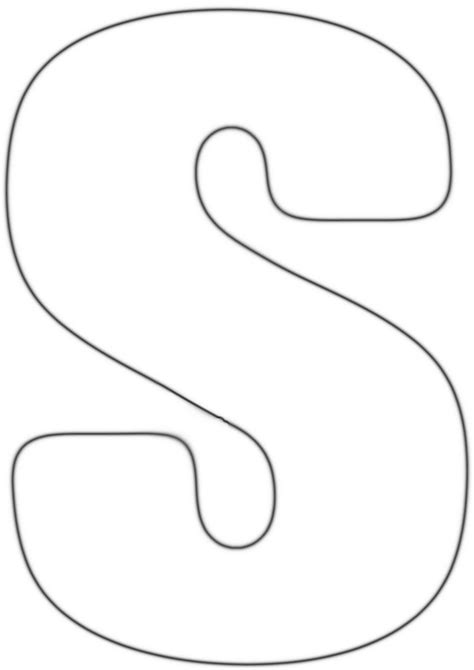 Free Printable Letter S Template