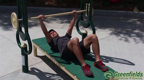 Bench Press Video Greenfields Outdoor Fitness