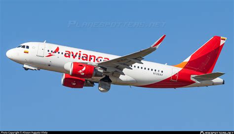 N726av Avianca Airbus A319 115wl Photo By Alisson Augusto Vilela Id