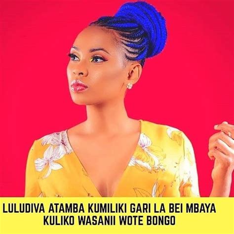 Lulu Diva Adai Anamiliki Gari La Thamani Kuliko Wasanii Wote Tanzania Hapa Kazi Tu Daily News