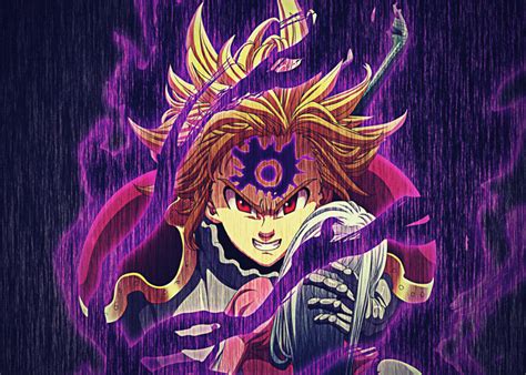 لقد أفصَح seven deadly sins wallpapers hd custom newtab عن المعلومات التالية حول جمع بياناتك واستخدامها. 'Nanatsu No Taizai' Metal Poster Print - Narsu | Displate ...