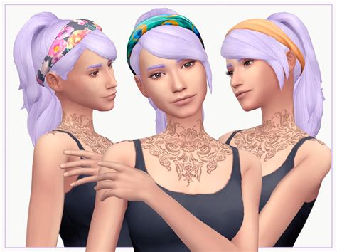 Wms Recolor 9 Lilasimss Poison Ivy V4 Hair Sims 4 Mm