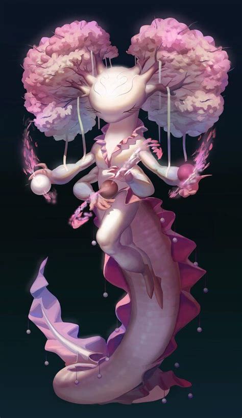 Winners Of The “axolotl Adventurer” Challenge Fantasy Creatures Art